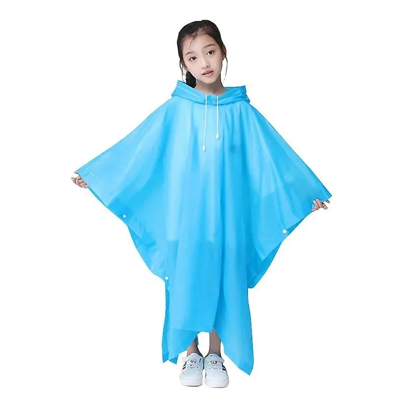 2024 Rainy Season Children's Raincoat Travel Light Fashion Cloak Raincoat Boys And Girls Student Raincoat Electric Bicycle R