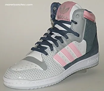 Adidas Decade Hi W (blanco/rosa/gris)