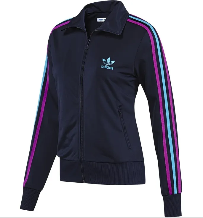 Adidas Firebird Track Top Mil (marino/turquesa/fuxia)