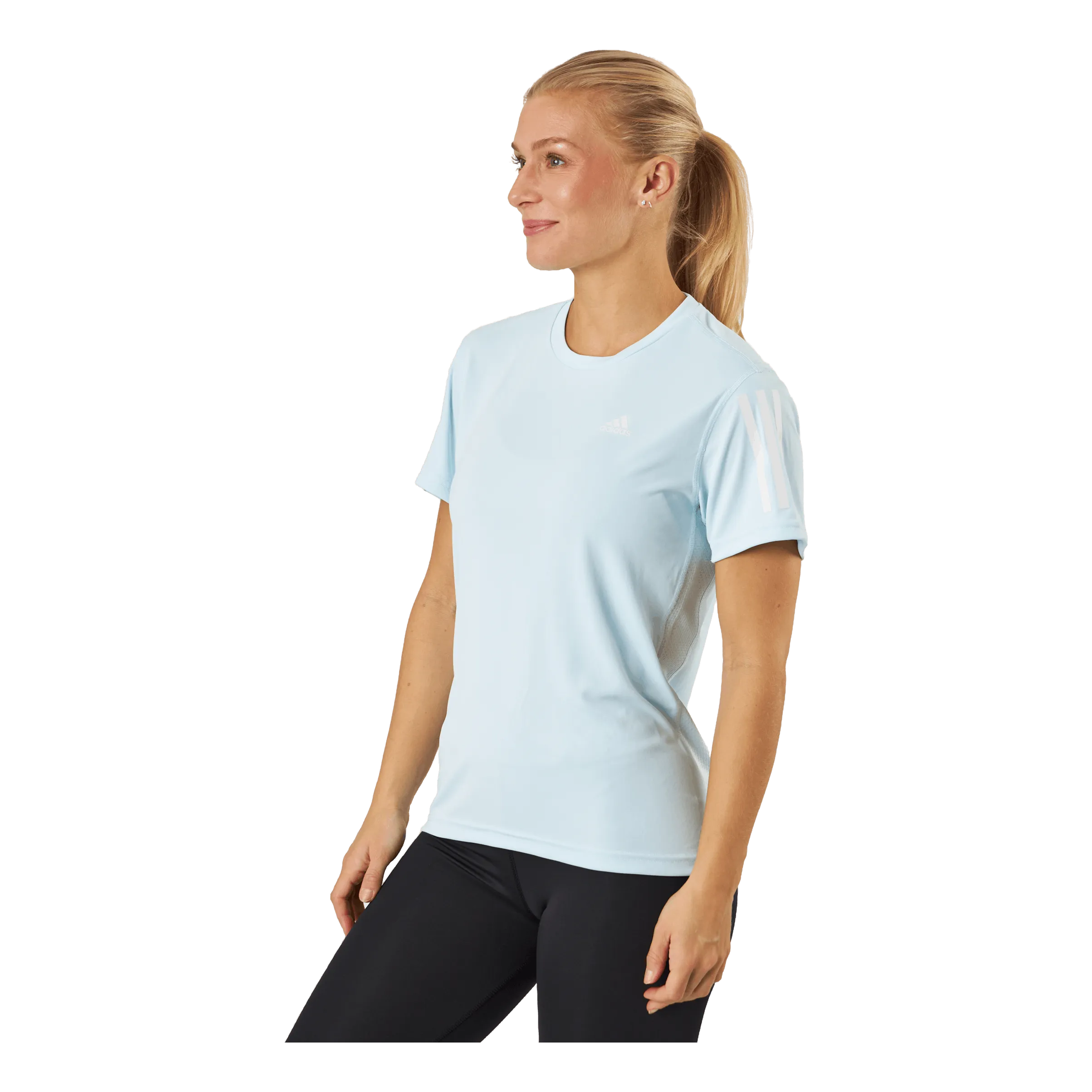 Adidas Own The Run Tee Almblu