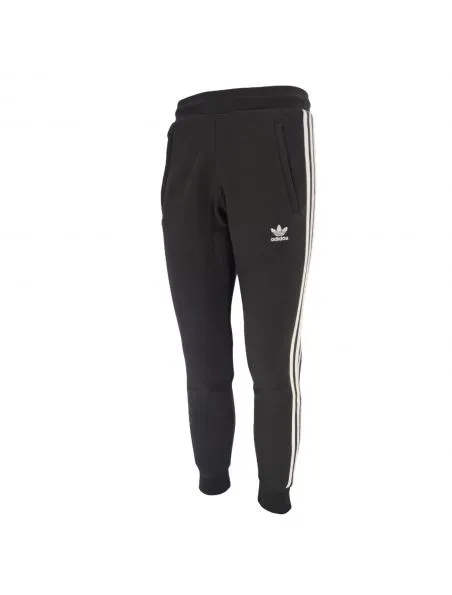 ADIDAS Pantalones 3 Stripes Hombre Black/White