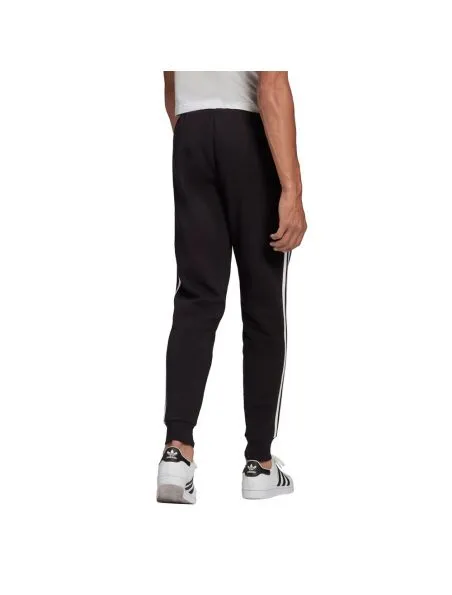 ADIDAS Pantalones 3 Stripes Hombre Black/White