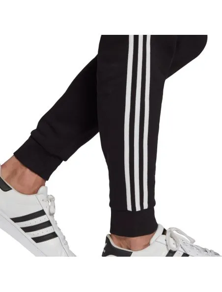 ADIDAS Pantalones 3 Stripes Hombre Black/White