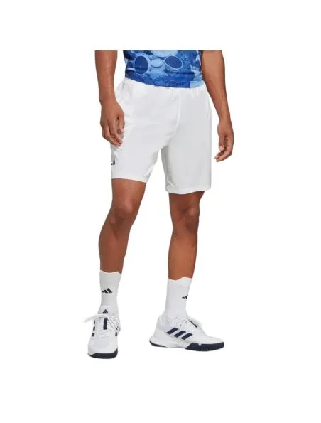 ADIDAS Pantalones cortos Club Stretch Woven Hombre White