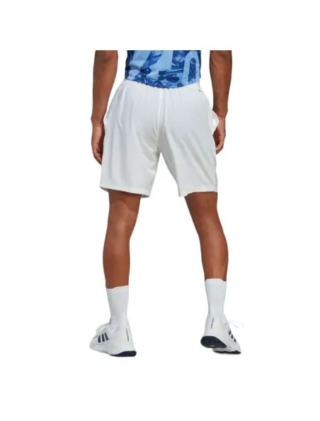 ADIDAS Pantalones cortos Club Stretch Woven Hombre White