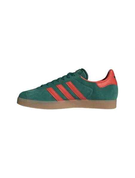 ADIDAS Zapatillas Gazelle Collegiate Green/Preloved Red/Gum