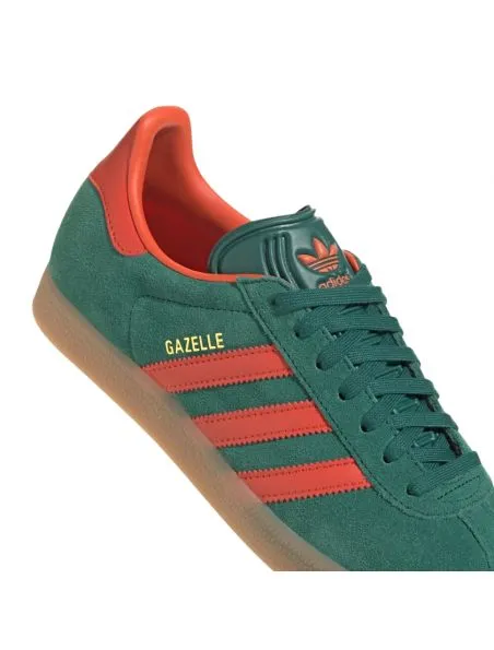 ADIDAS Zapatillas Gazelle Collegiate Green/Preloved Red/Gum