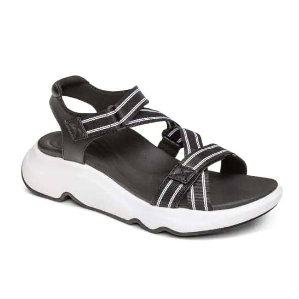 Aetrex femenina Marz Black