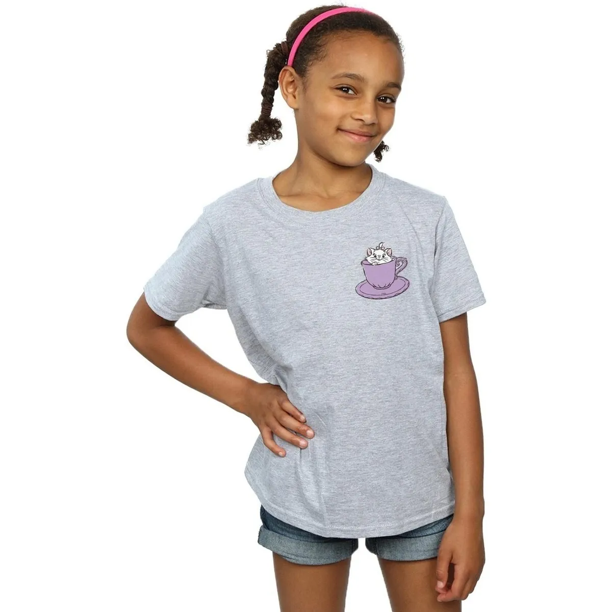Aristocats Marie In Cup Breast Print
