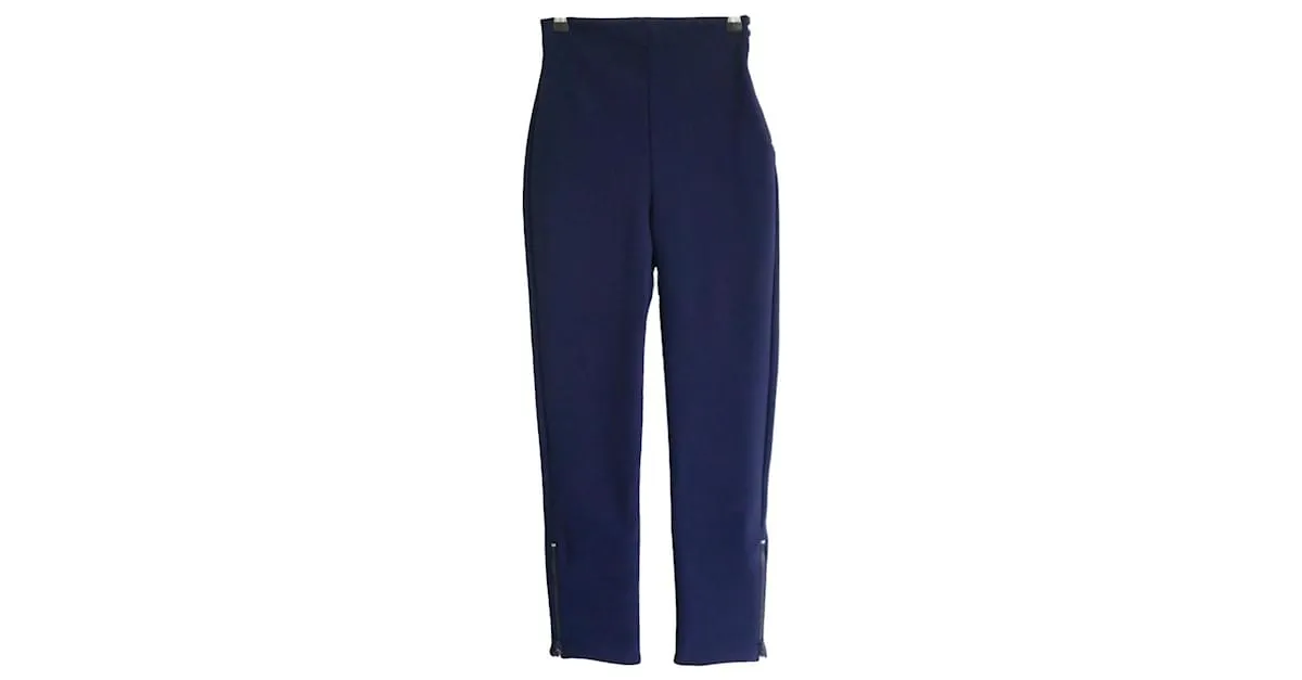 Autre Marque Pantalón Gloria Coelho Calca Surf Azul marino 