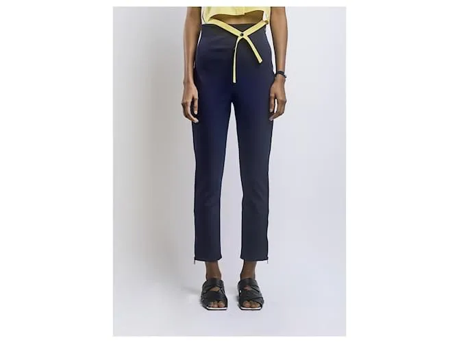 Autre Marque Pantalón Gloria Coelho Calca Surf Azul marino 