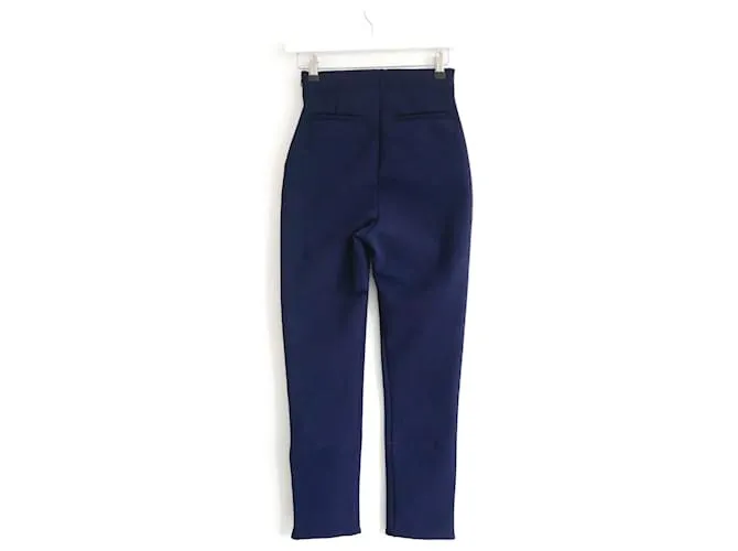 Autre Marque Pantalón Gloria Coelho Calca Surf Azul marino 