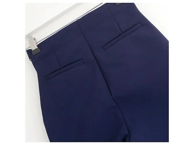 Autre Marque Pantalón Gloria Coelho Calca Surf Azul marino 