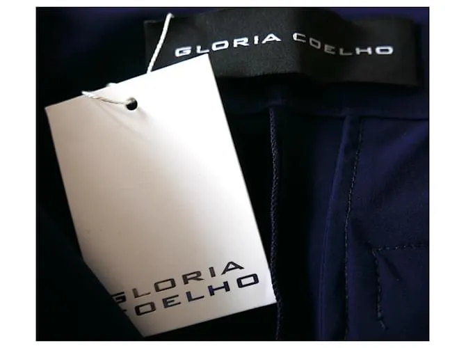 Autre Marque Pantalón Gloria Coelho Calca Surf Azul marino 