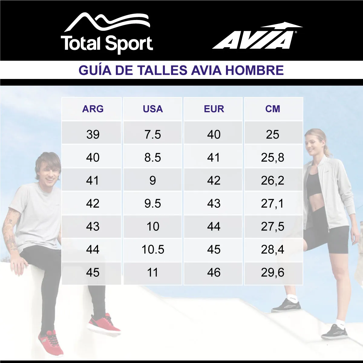 Avia Zapatillas Sprint – Hombre – 0840003