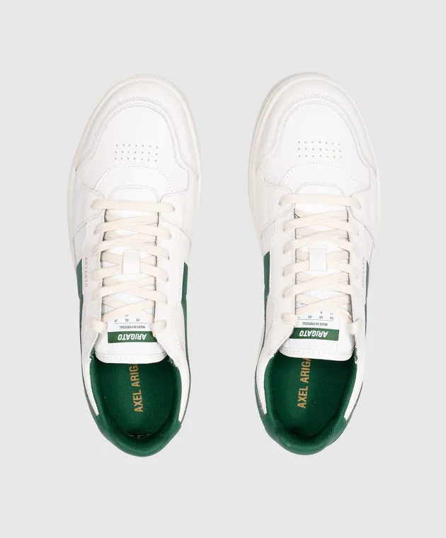 Axel Arigato Dice A Logo White Leather Trainers
