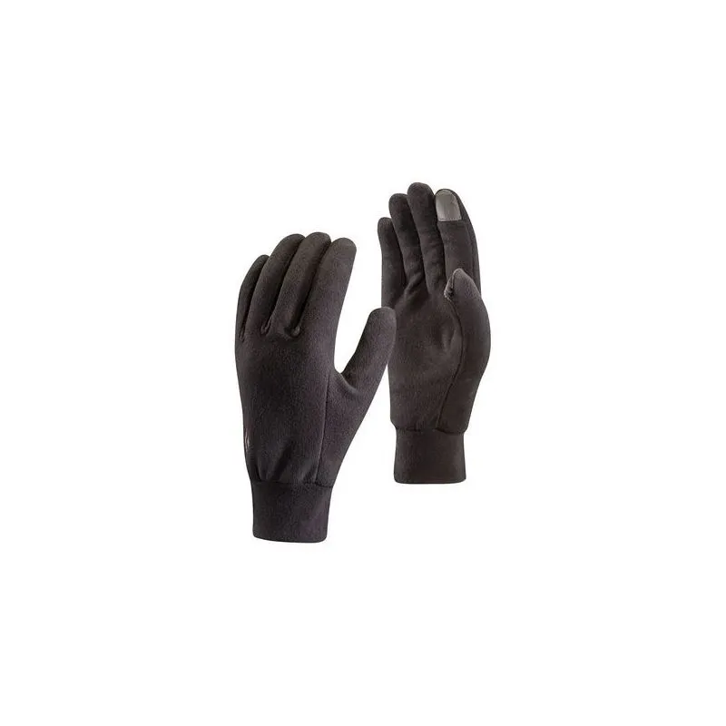  Bajo Guantes Black Diamond Ligera Fleece (Negro)