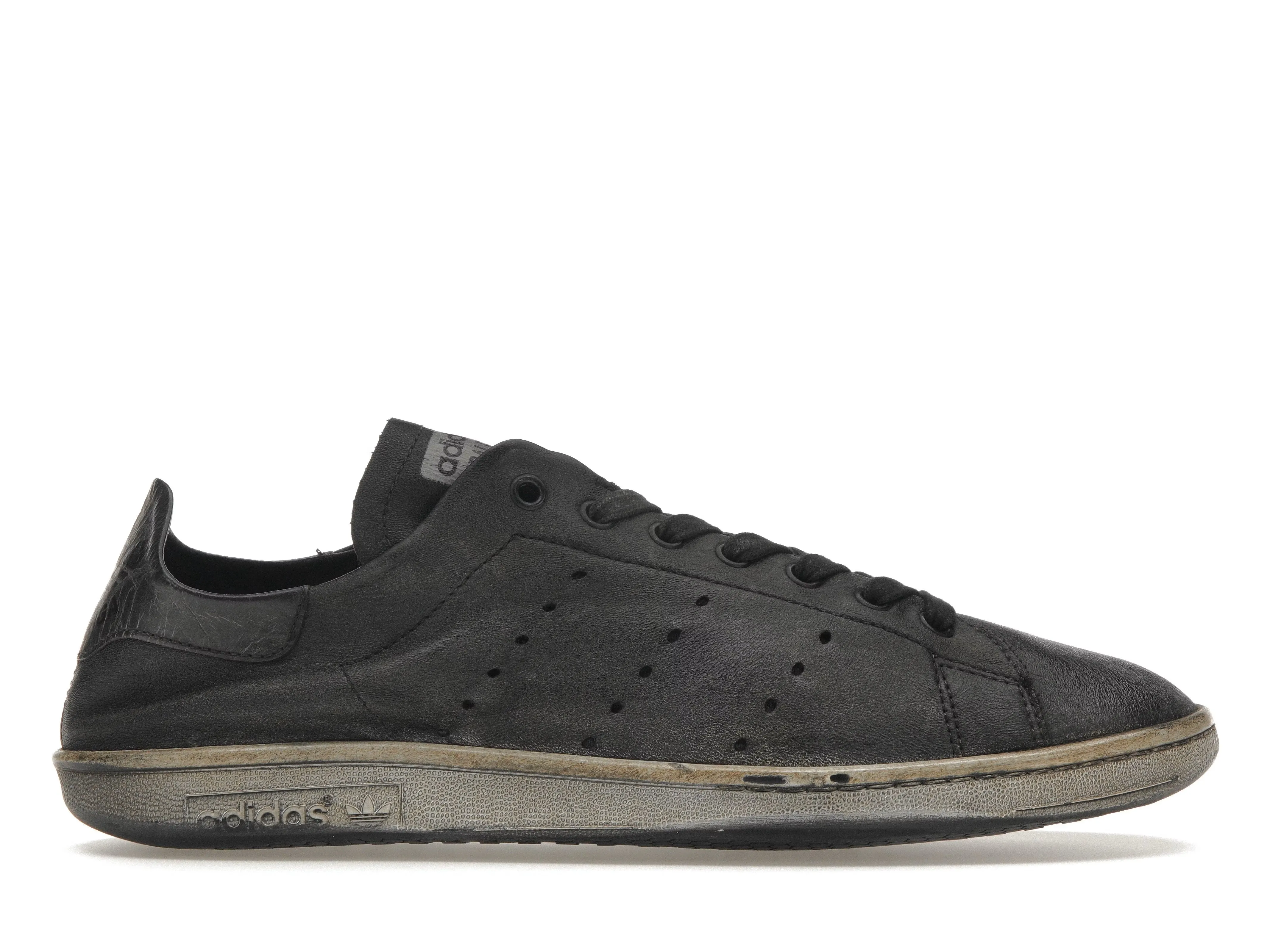 BALENCIAGA X ADIDAS STAN SMITH WORNOUT BLACK
