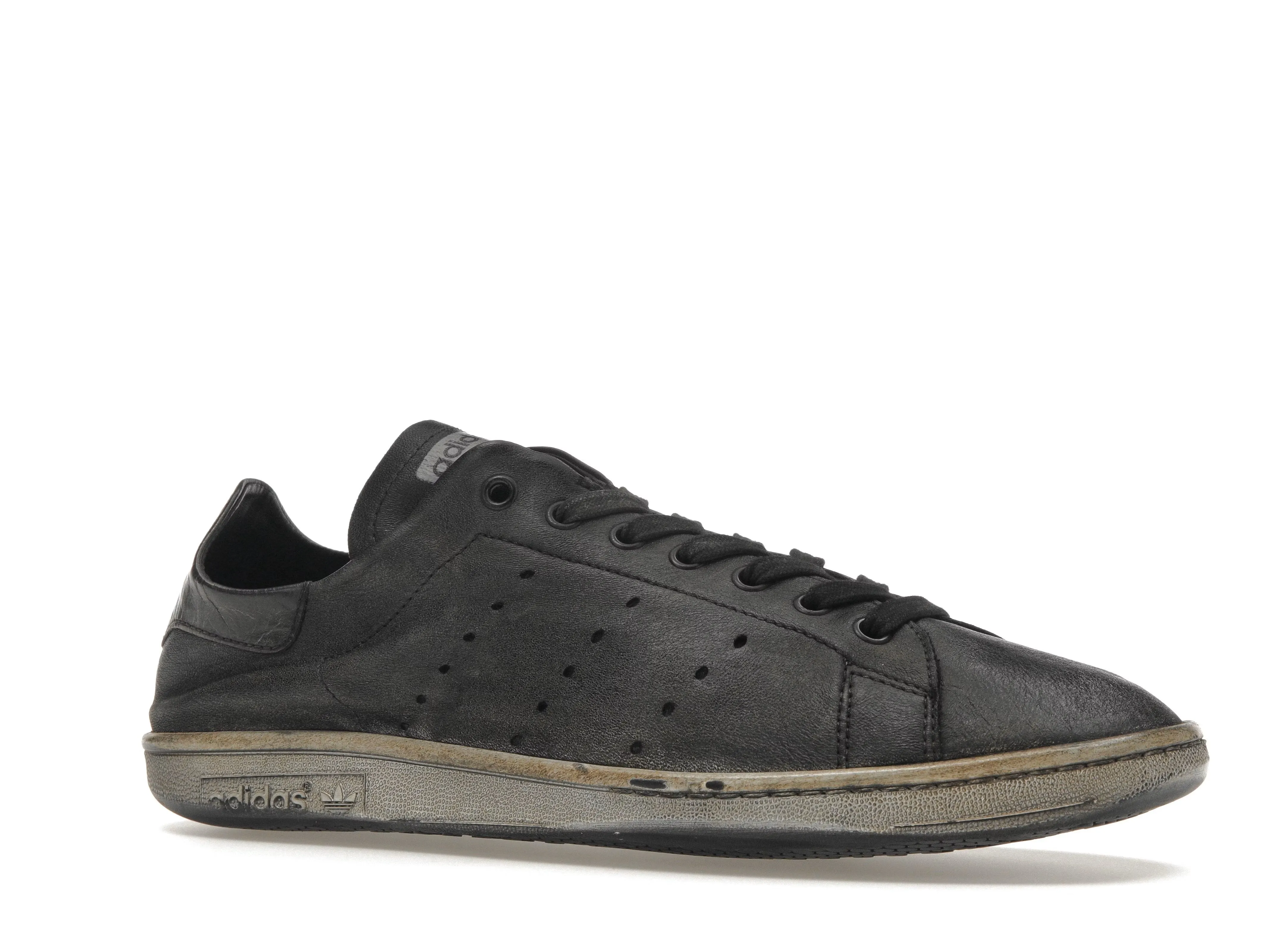 BALENCIAGA X ADIDAS STAN SMITH WORNOUT BLACK
