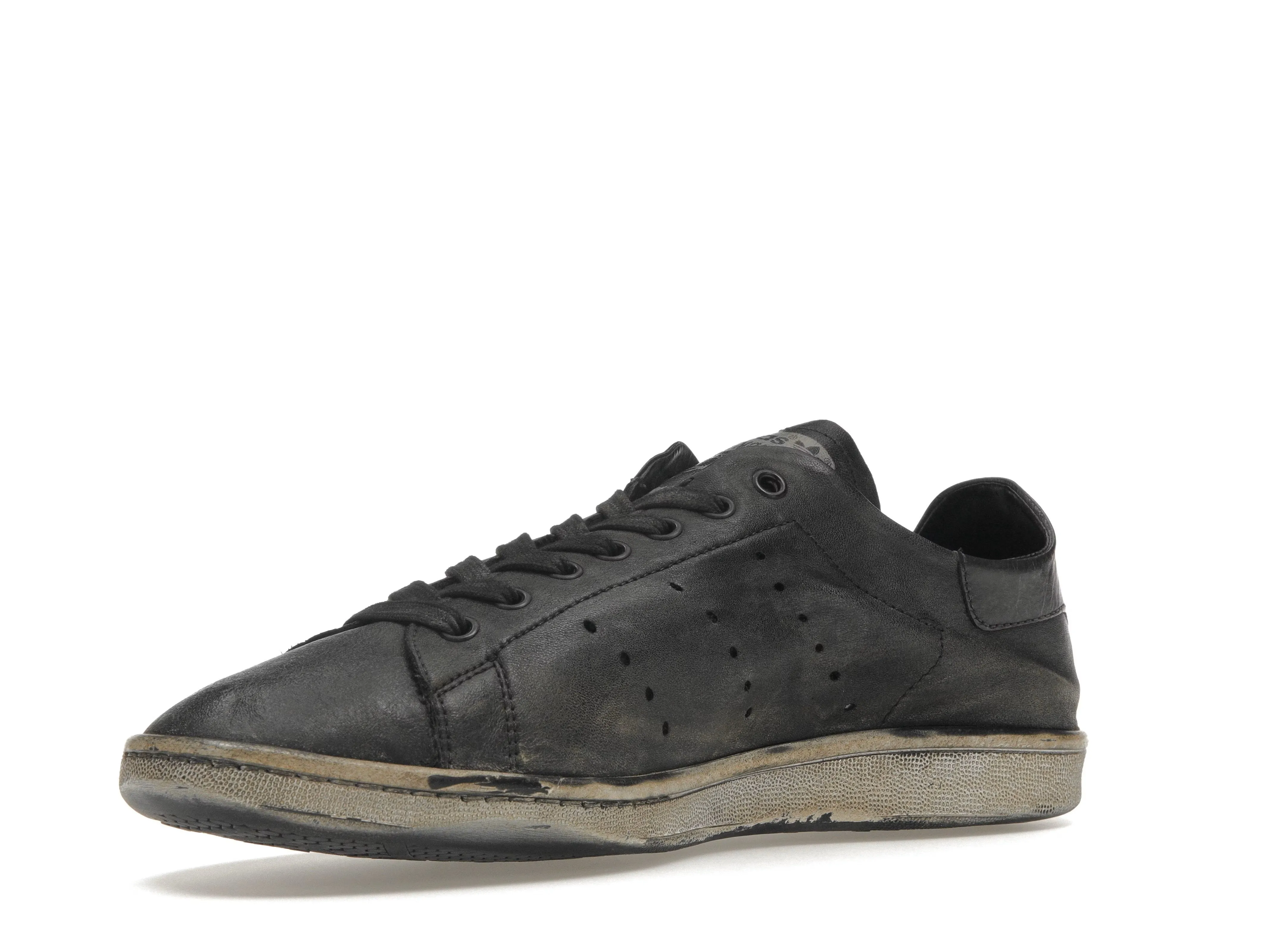 BALENCIAGA X ADIDAS STAN SMITH WORNOUT BLACK