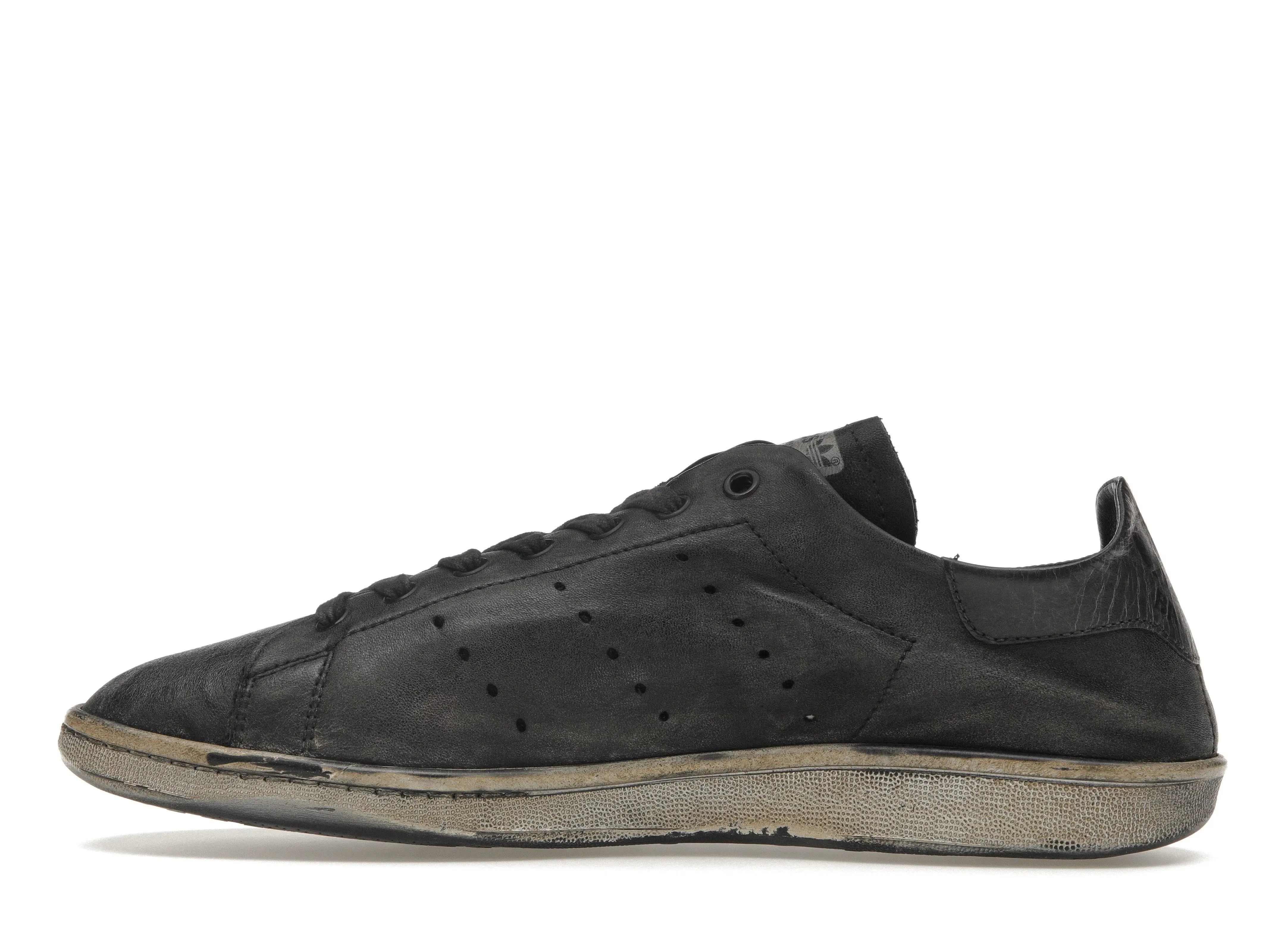 BALENCIAGA X ADIDAS STAN SMITH WORNOUT BLACK