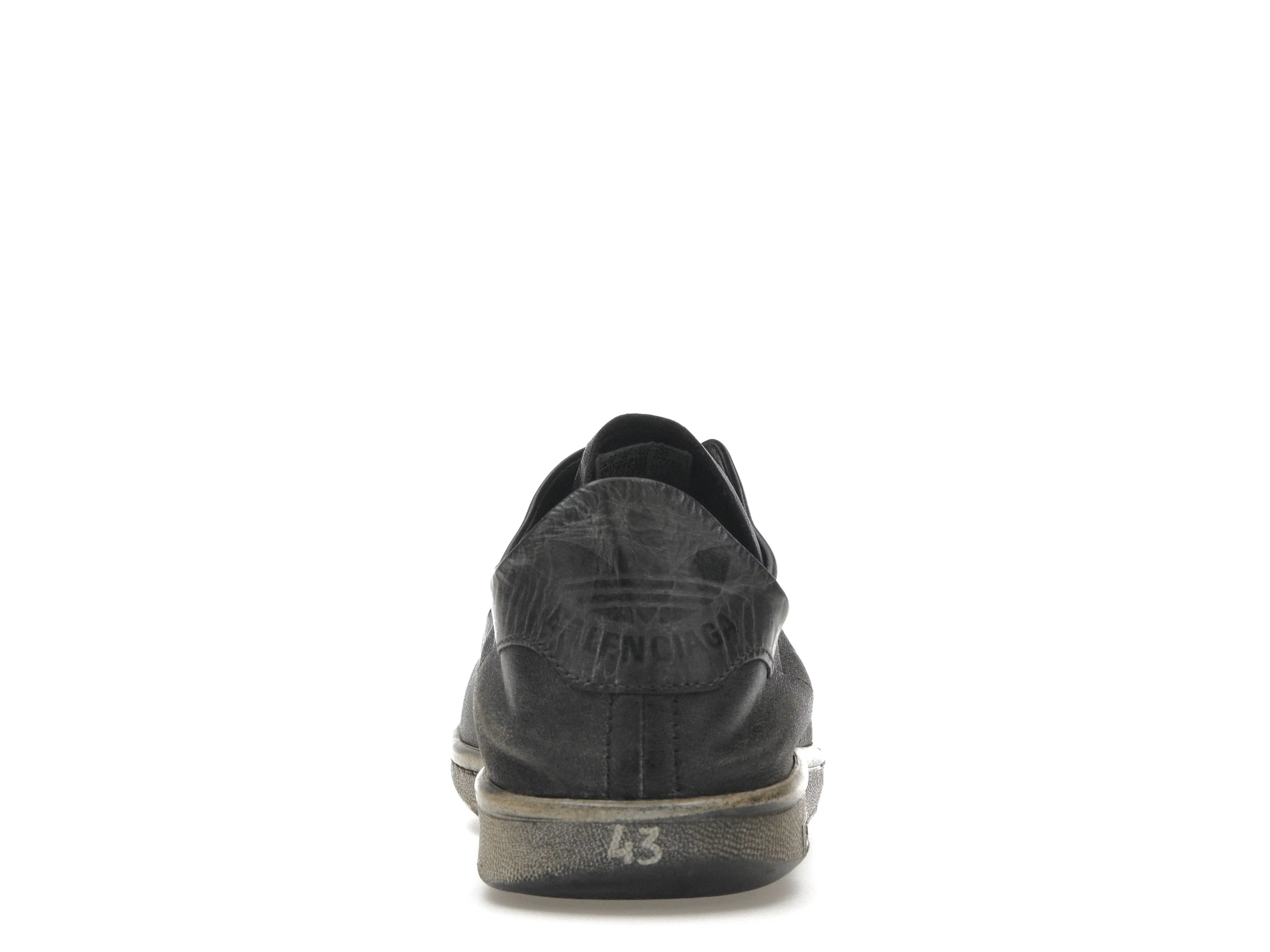 BALENCIAGA X ADIDAS STAN SMITH WORNOUT BLACK