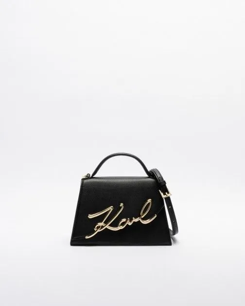 Bandolera Karl Lagerfeld K/Signature 2.0 MD Crossbody Negro