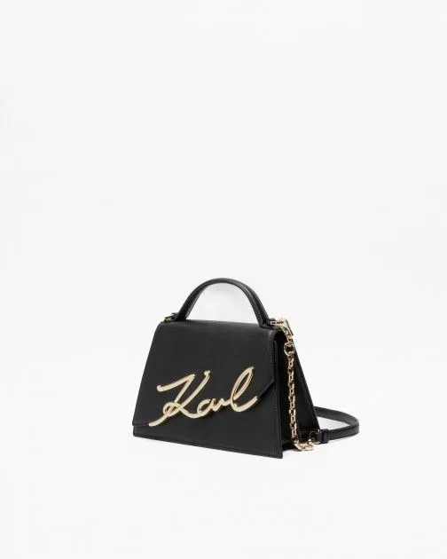 Bandolera Karl Lagerfeld K/Signature 2.0 MD Crossbody Negro