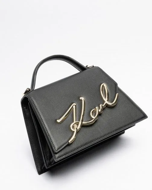 Bandolera Karl Lagerfeld K/Signature 2.0 MD Crossbody Negro