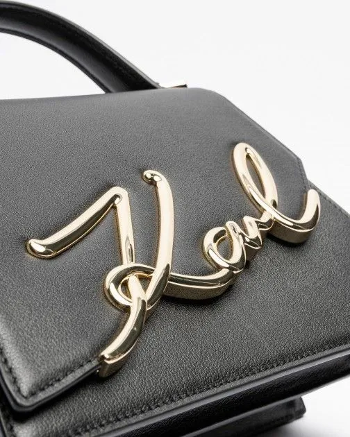 Bandolera Karl Lagerfeld K/Signature 2.0 MD Crossbody Negro