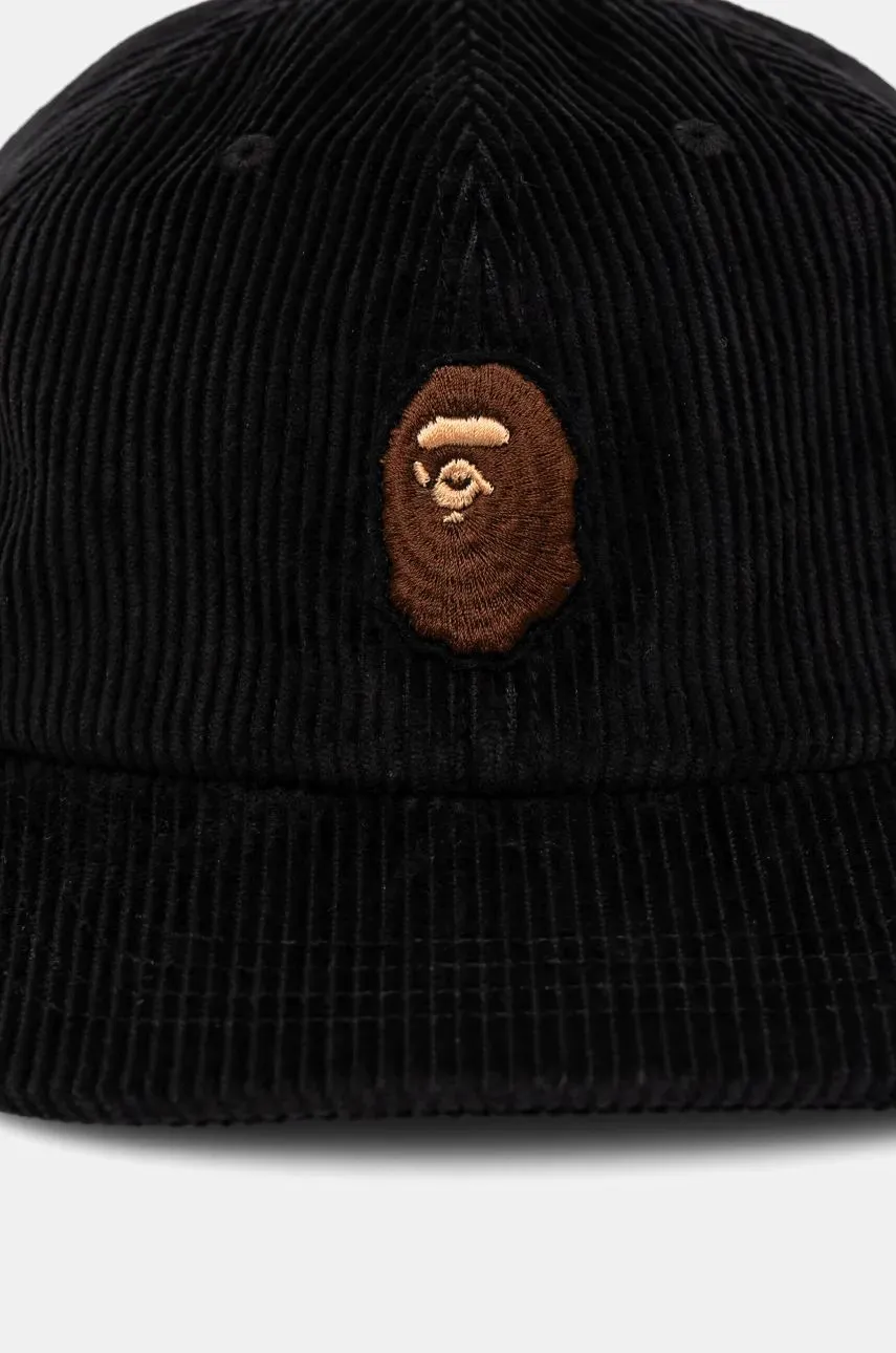 BAPE Corduroy Cap With Logo Application
