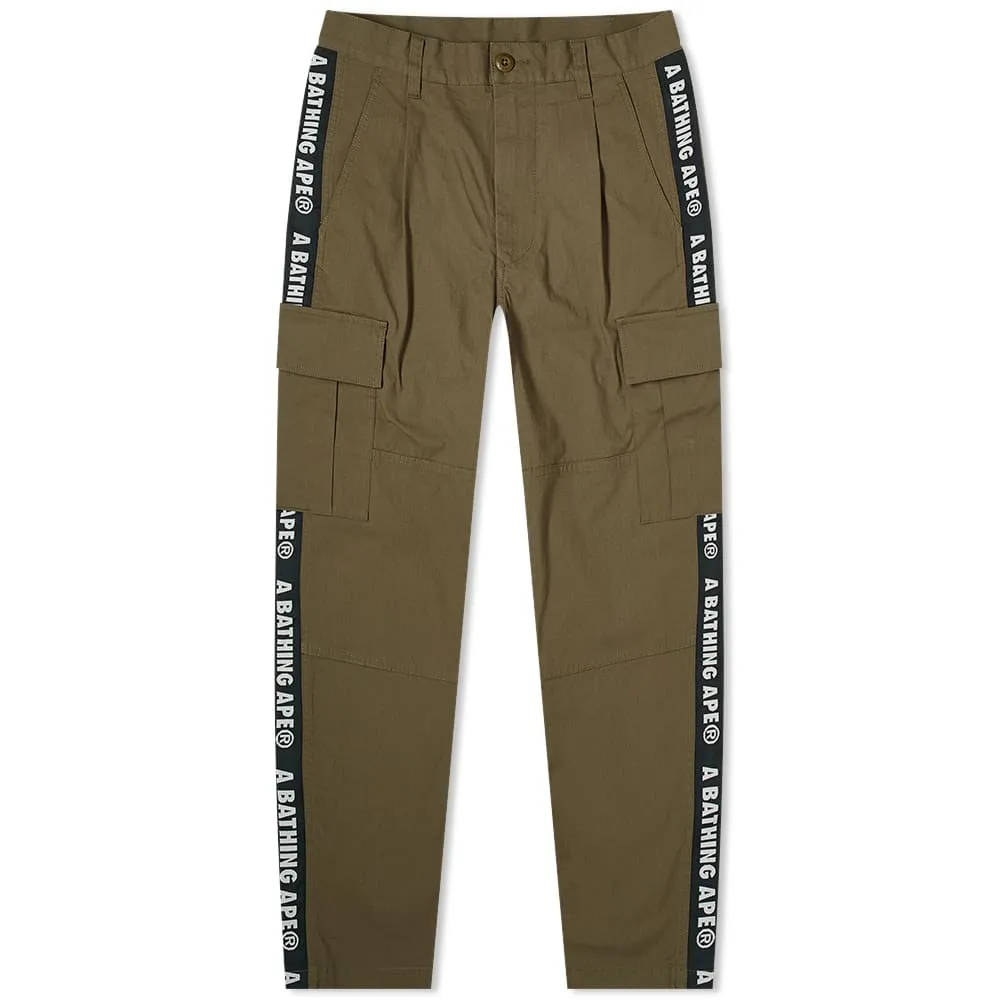 BAPE Side Tape Stretch 6 Pocket Pant