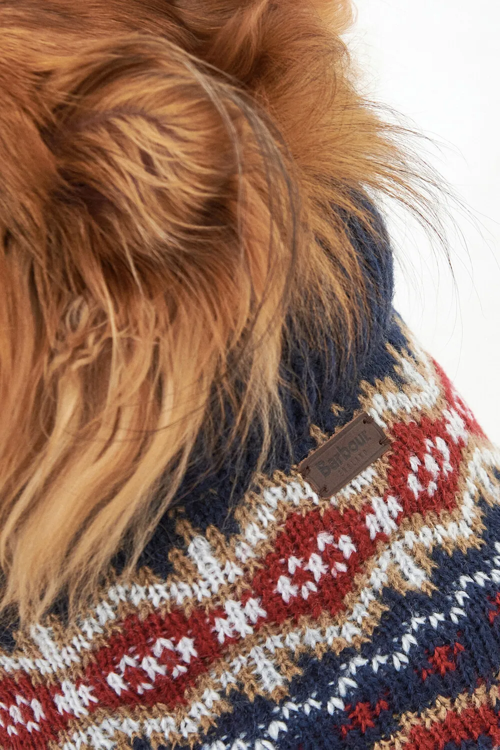 Barbour Jersey Perro Case Fairisle