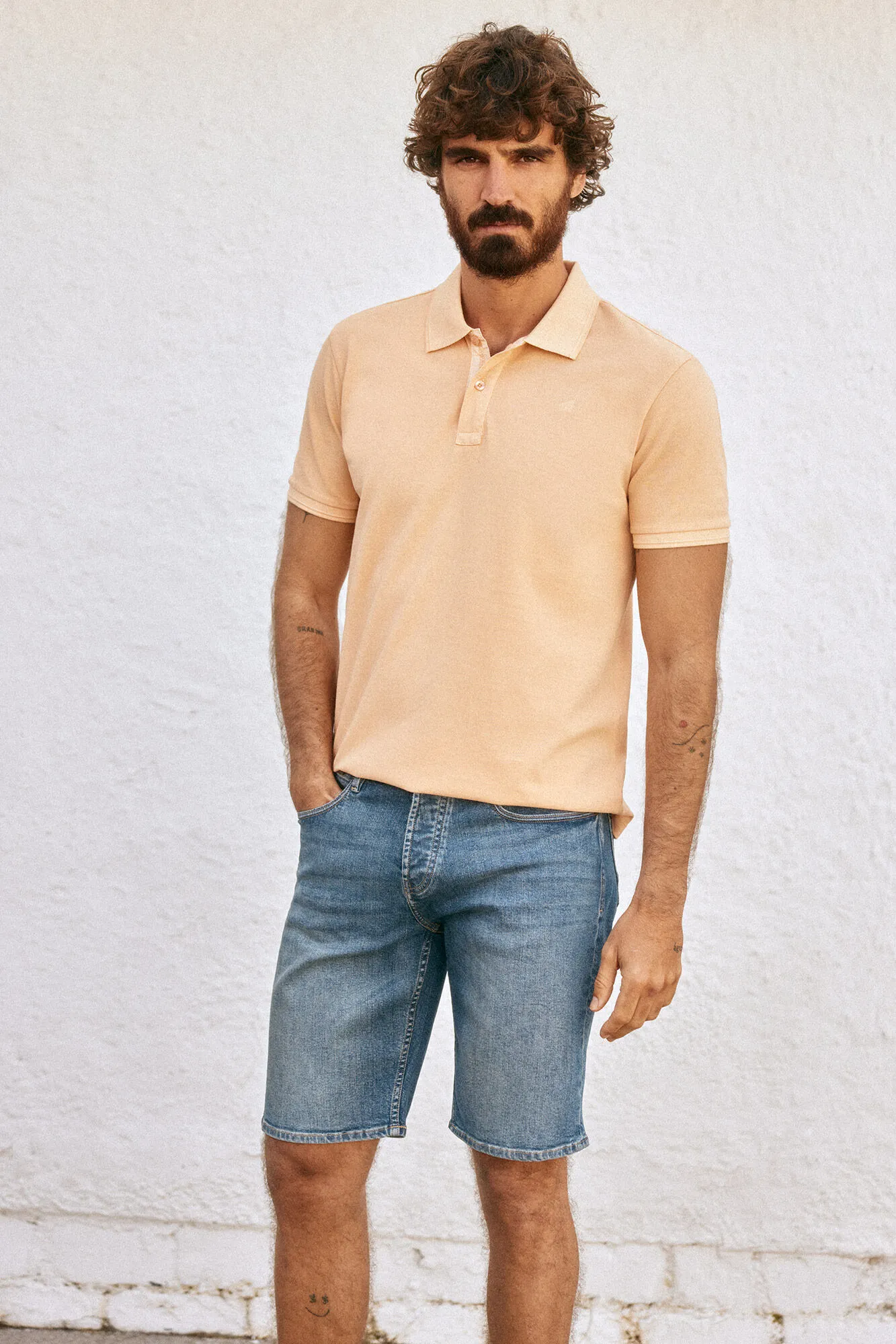 Bermuda denim logo OOTO