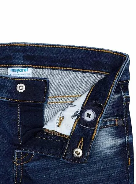 bermuda mayoral soft denim para niño