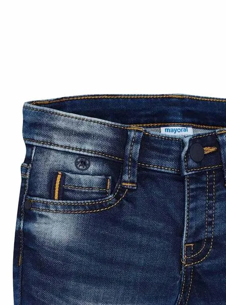 bermuda mayoral soft denim para niño