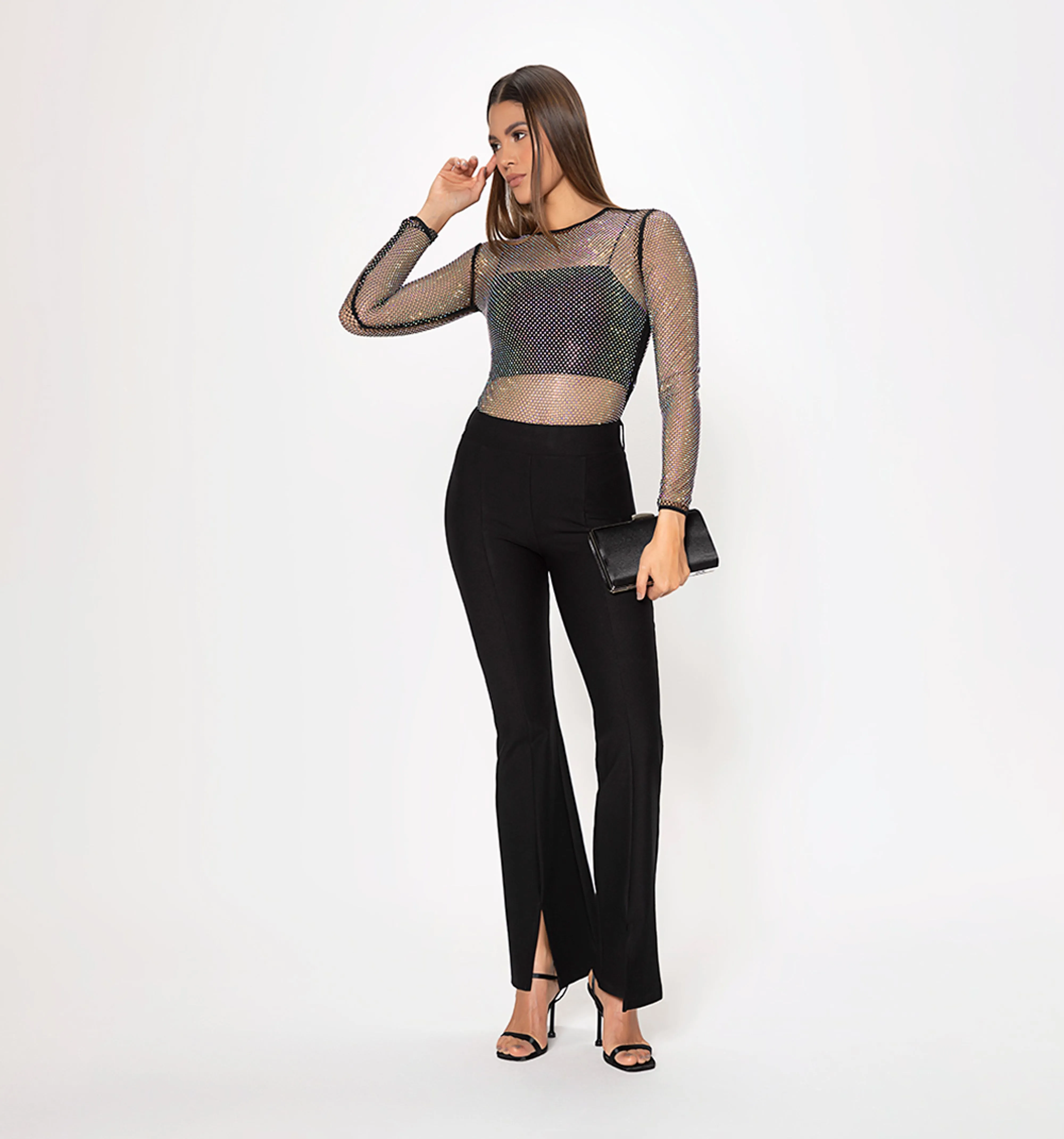 Body m/l mesh con htfix tornasol