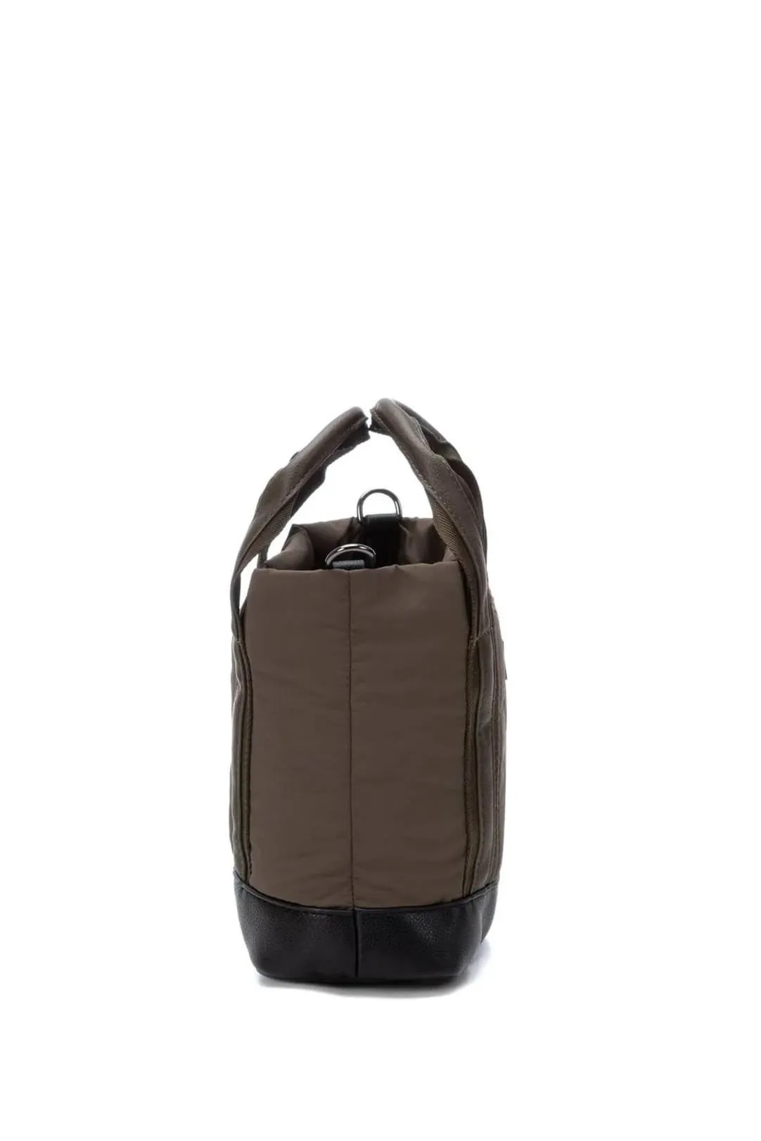 Bolso bandolera doble asa verde oliva