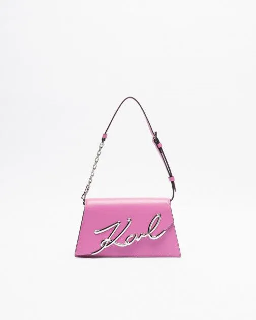 Bolso de hombro Karl Lagerfeld K/Signature 2.0 Shoulderbag Rosa
