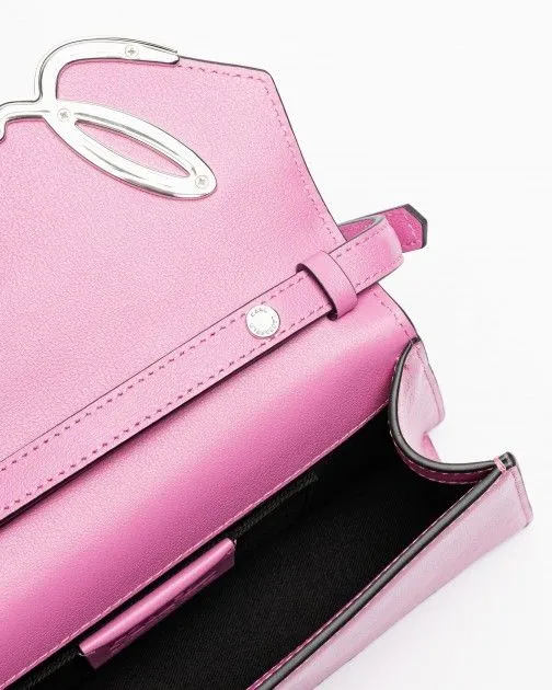 Bolso de hombro Karl Lagerfeld K/Signature 2.0 Shoulderbag Rosa