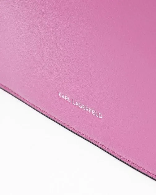 Bolso de hombro Karl Lagerfeld K/Signature 2.0 Shoulderbag Rosa