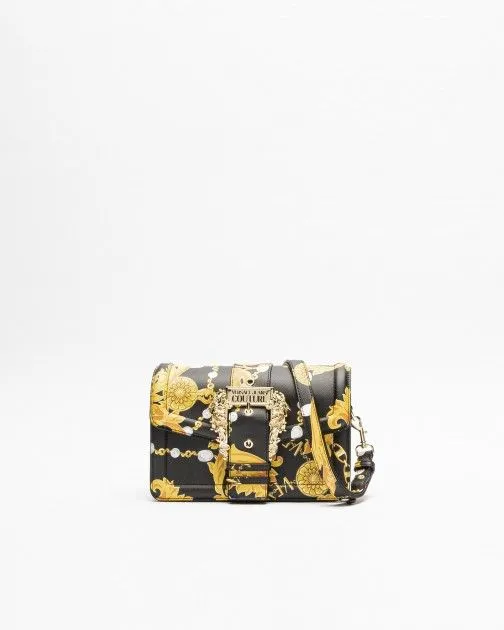 Bolso de hombro Versace Jeans Couture 75VA4BF1 Negro