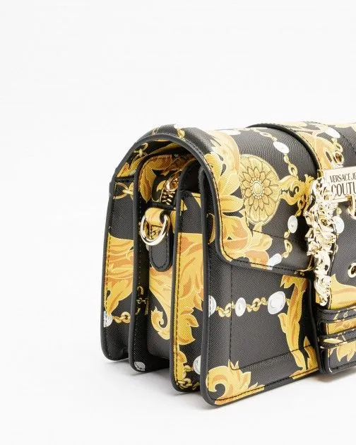 Bolso de hombro Versace Jeans Couture 75VA4BF1 Negro