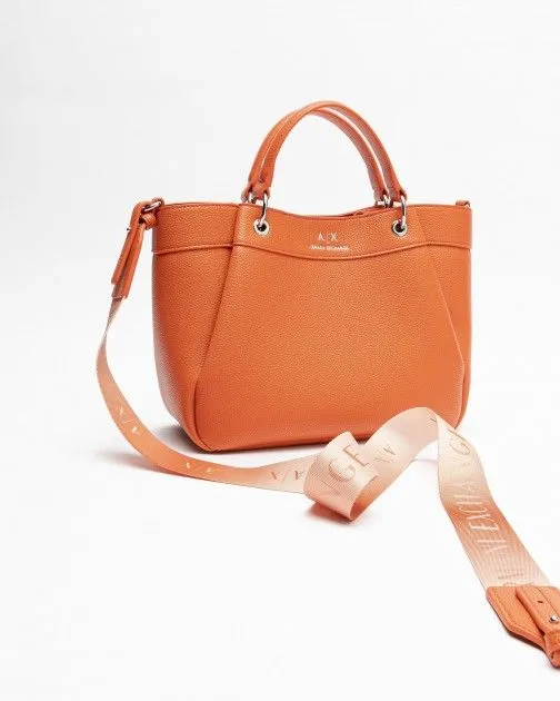 Bolso de mano Armani Exchange 942911 CC783 Naranja