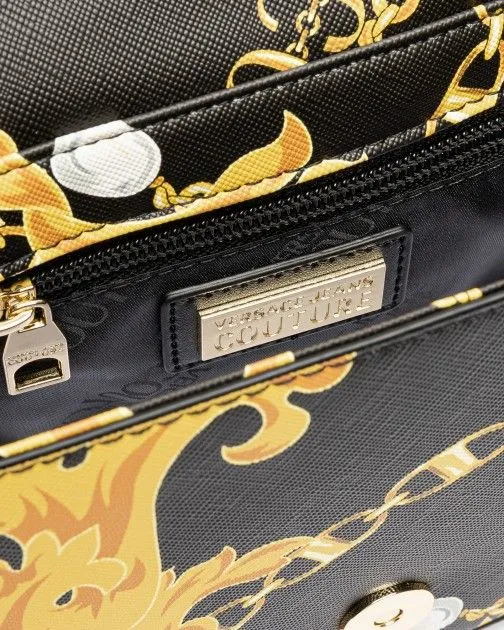 Bolso de mano Versace Jeans Couture 75VA4BF2 Negro
