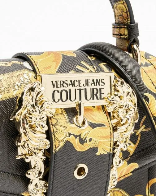 Bolso de mano Versace Jeans Couture 75VA4BF6 Negro