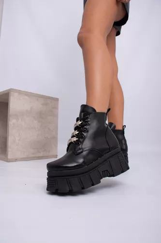 BORCEGO DAMA ACORDONADO BOTAS BOTINETAS MODA ART1000