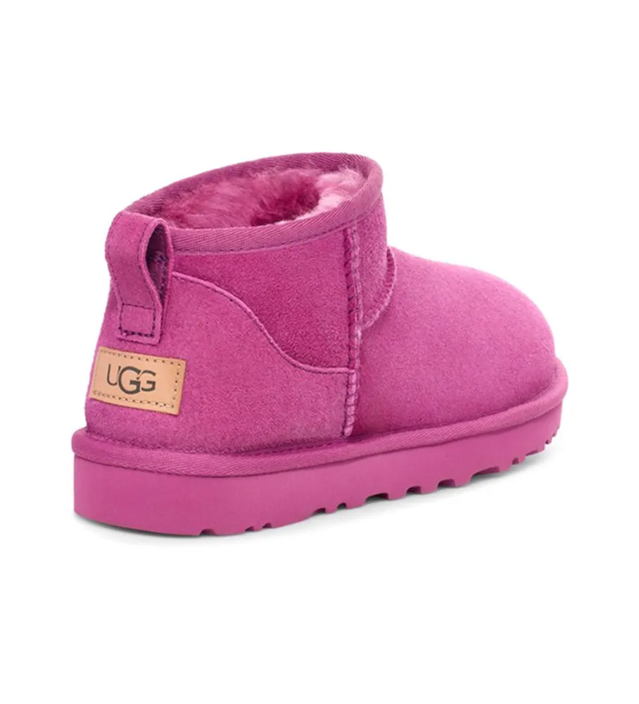 Botines de Piel Classic Classic Ultra Mini rosa