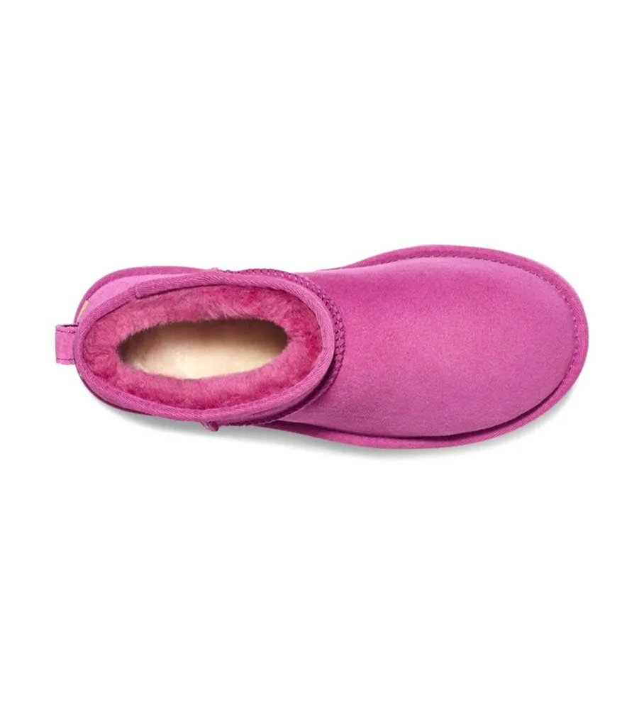 Botines de Piel Classic Classic Ultra Mini rosa