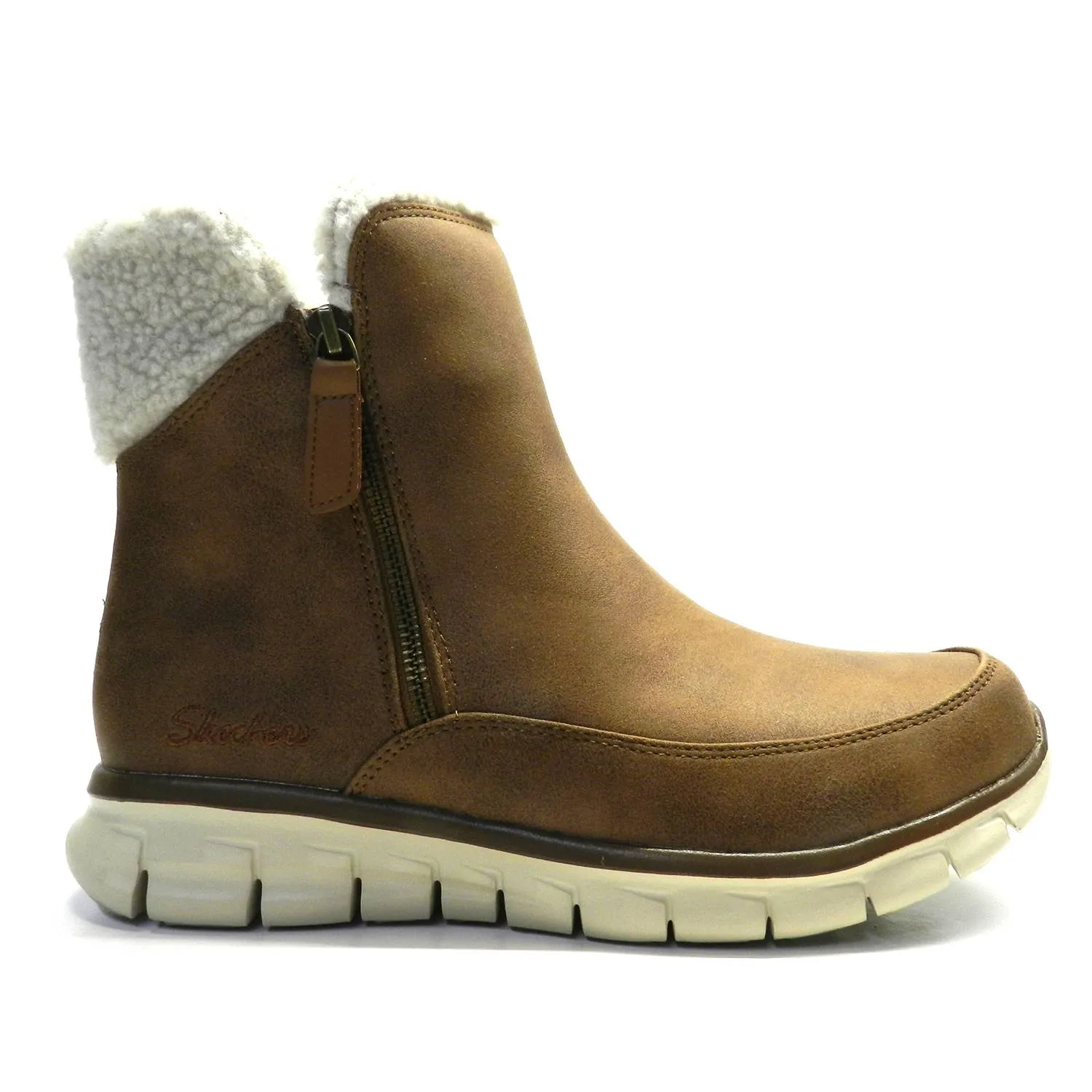 Botín Skechers Synergy Marrón